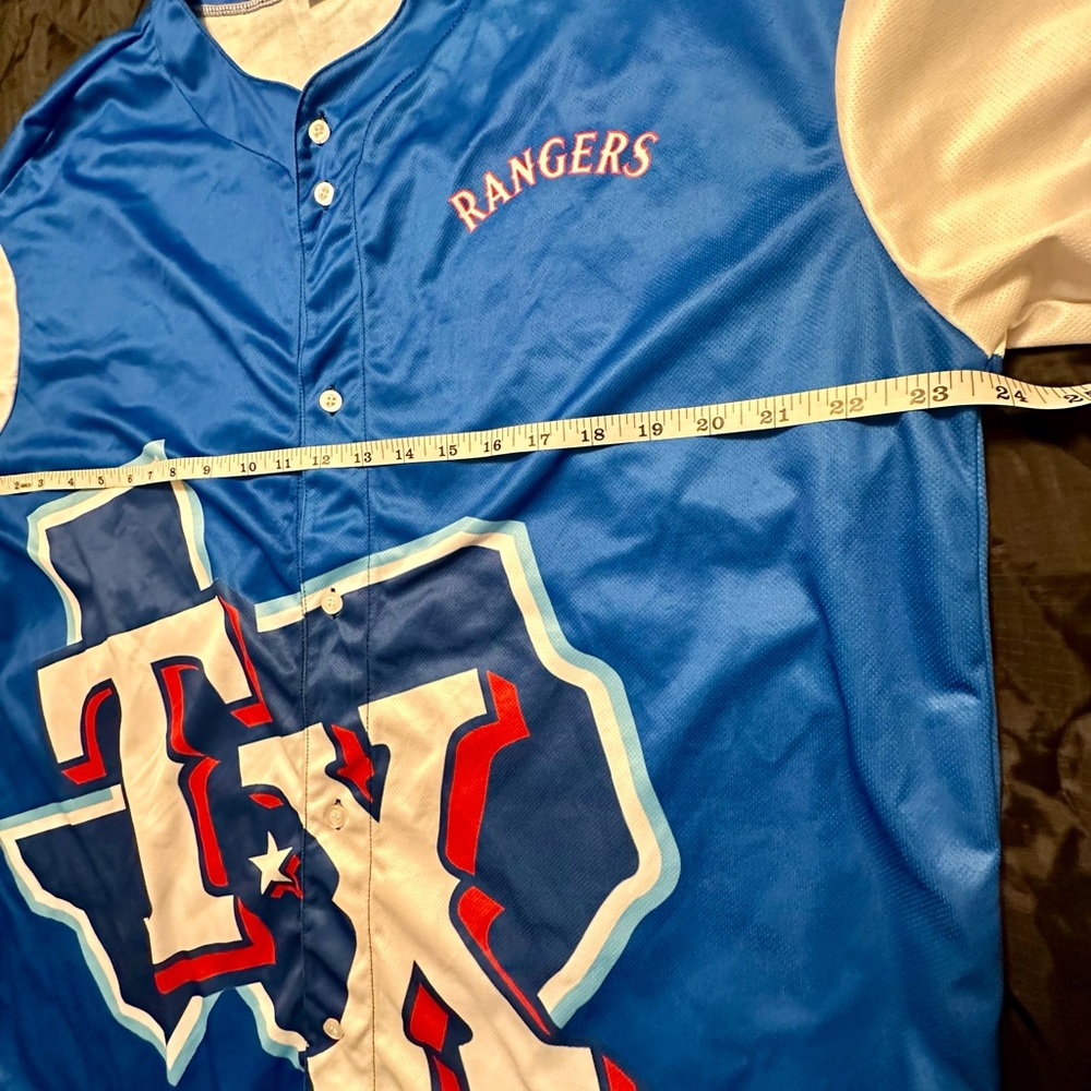 Texas Rangers Team Jersey Button Down - Picture 8 of 12